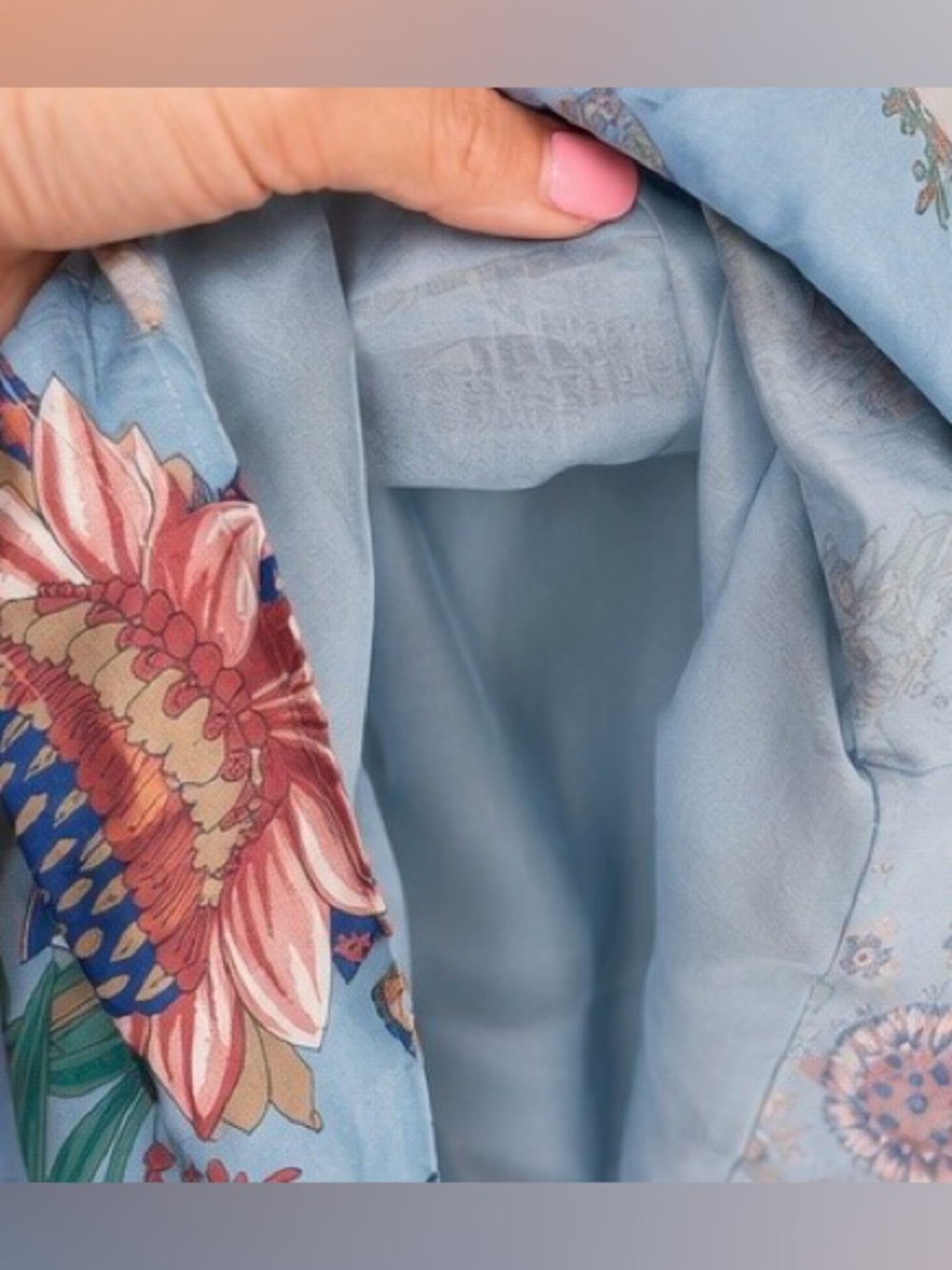 NWT T Tahari Floral Midi Skirt โ Size S | Elastic Waist | Adjustable ๐๐ธ - Picture 7 of 12